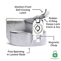 Vista 5 de VersaLock Tapa de tanque de combustible con cierre ventilado Para transferencia y tanques comerciales sobre el suelo Previene el robo