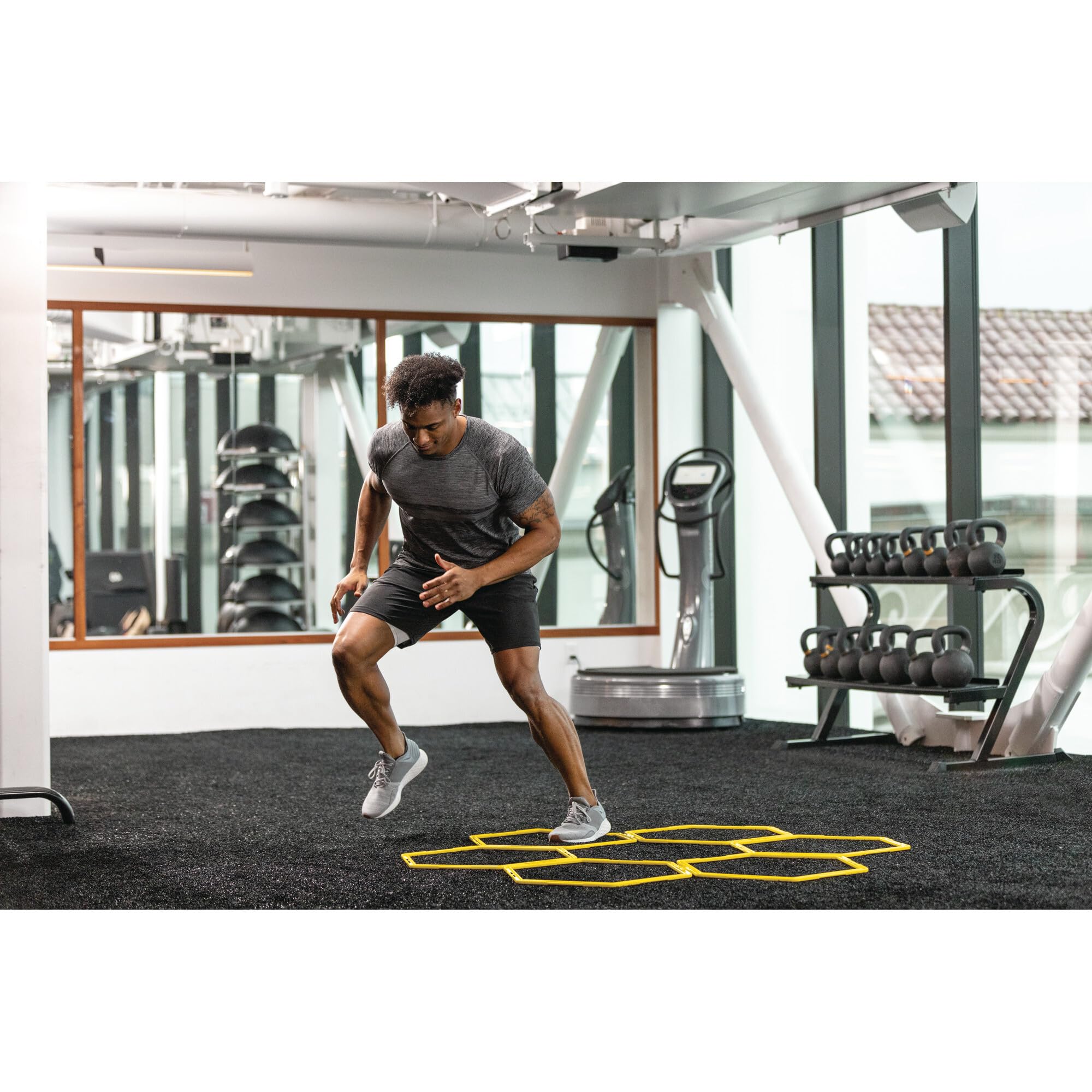 SKLZ Speed Web Ladder Footwork Trainer, żółty