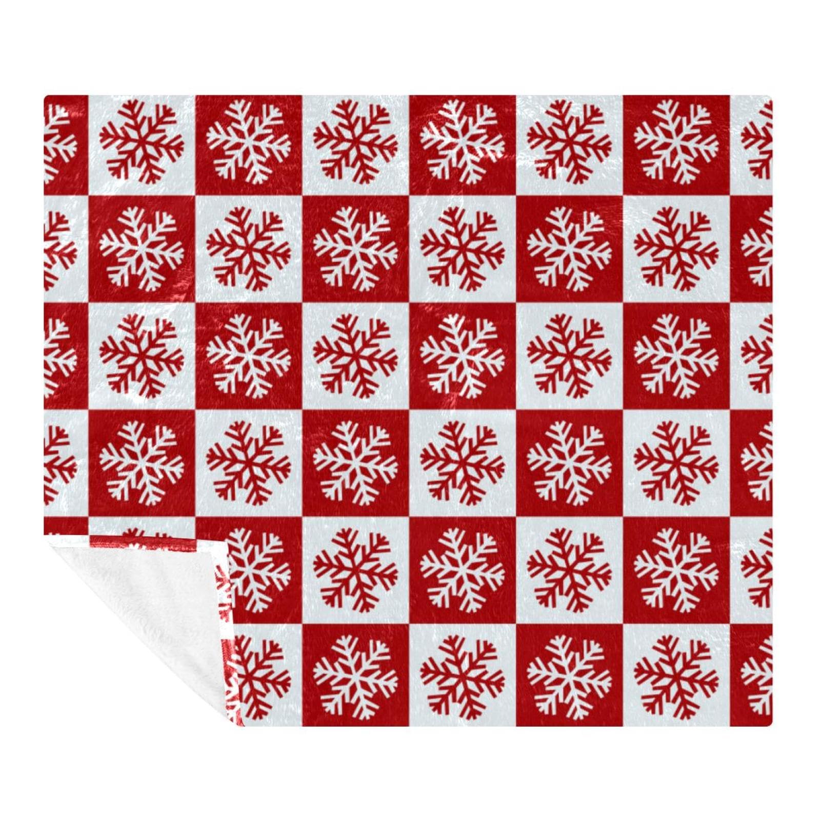Couverture polaire microfibre rouge légère et chaude pour lit et canapé