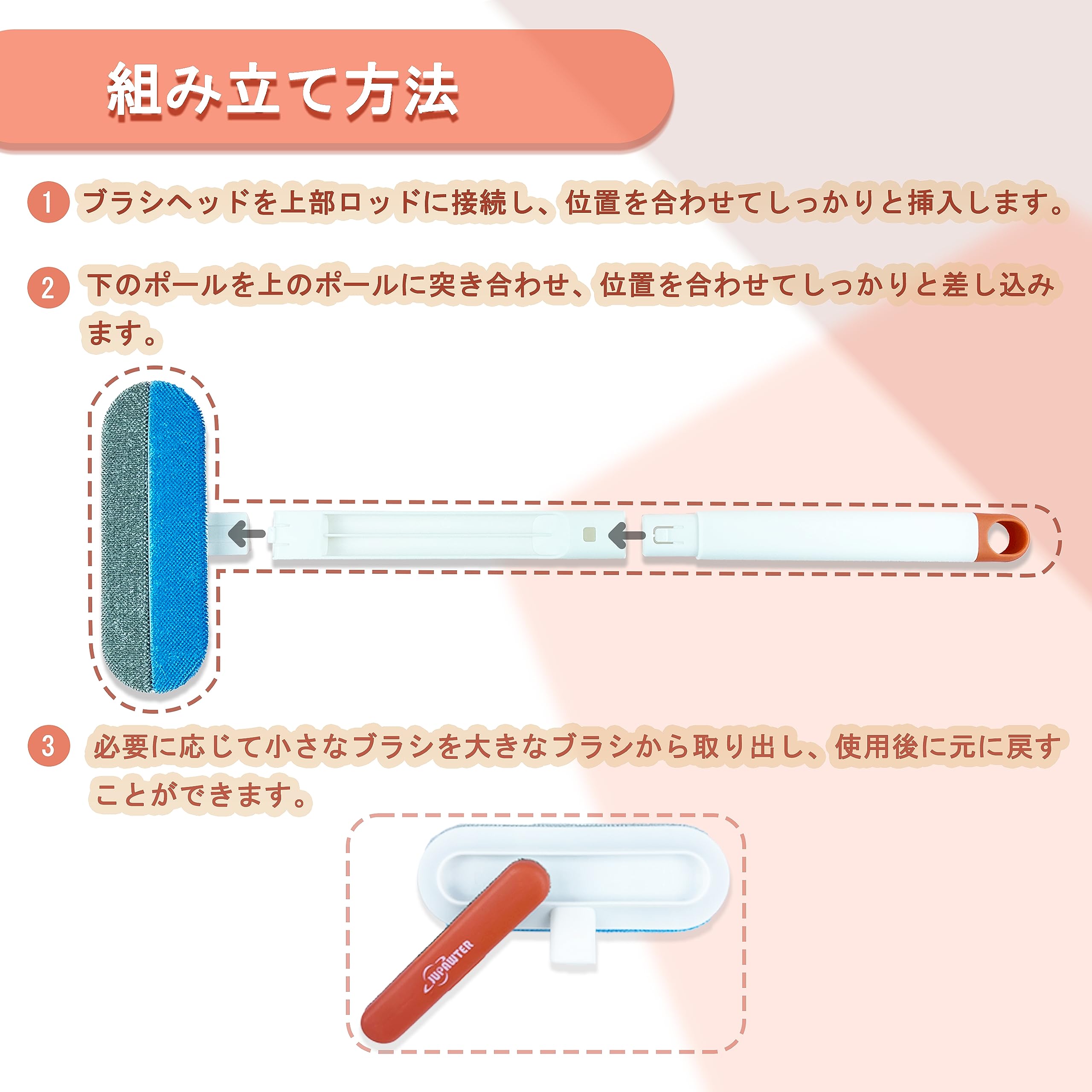 Amazon | JUPAWTER 猫抜け毛取りブラシ 猫毛取りブラシ 猫用抜け毛 