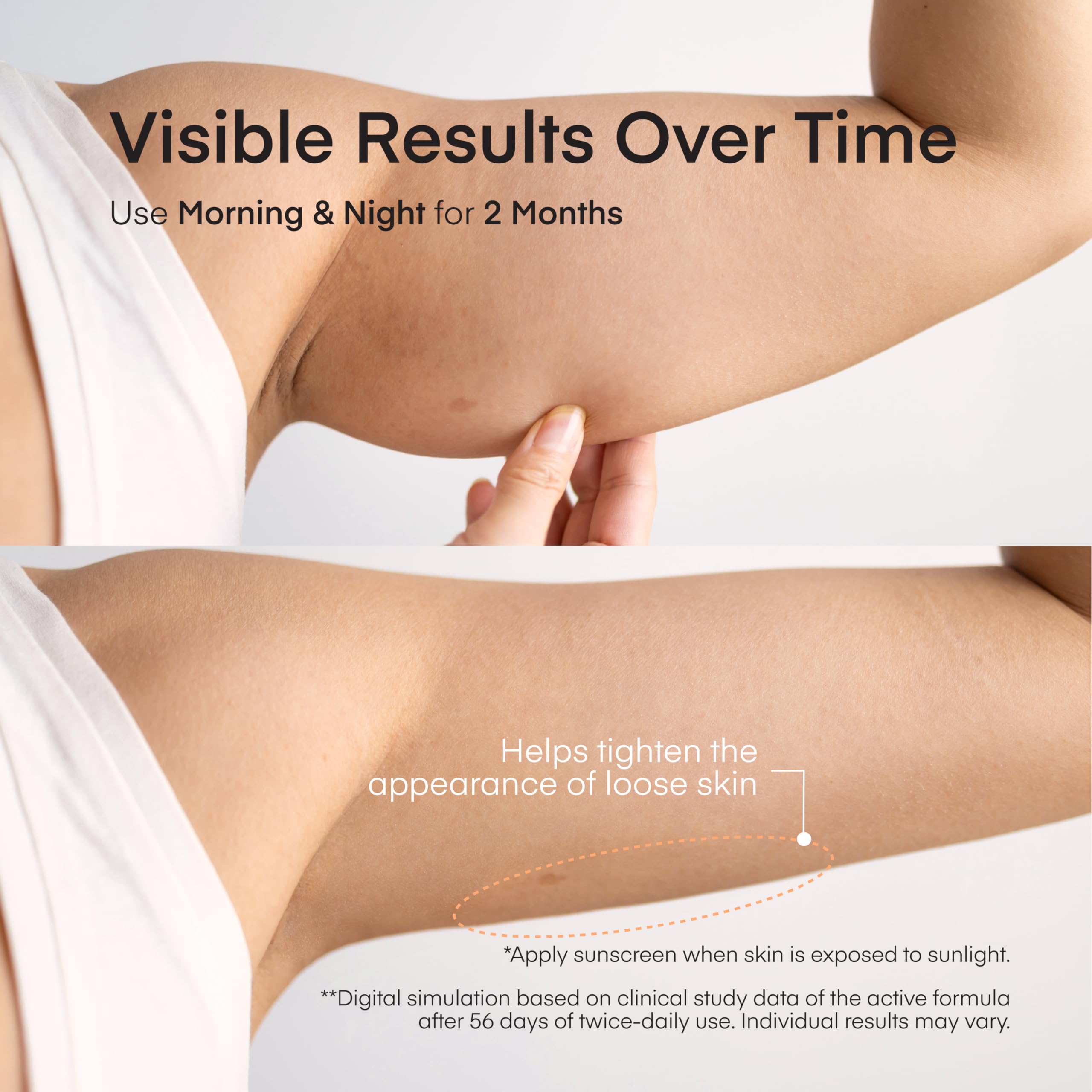 TEREZ & HONOR Arm Firming Cream with Korean Gua Sha Applicator
