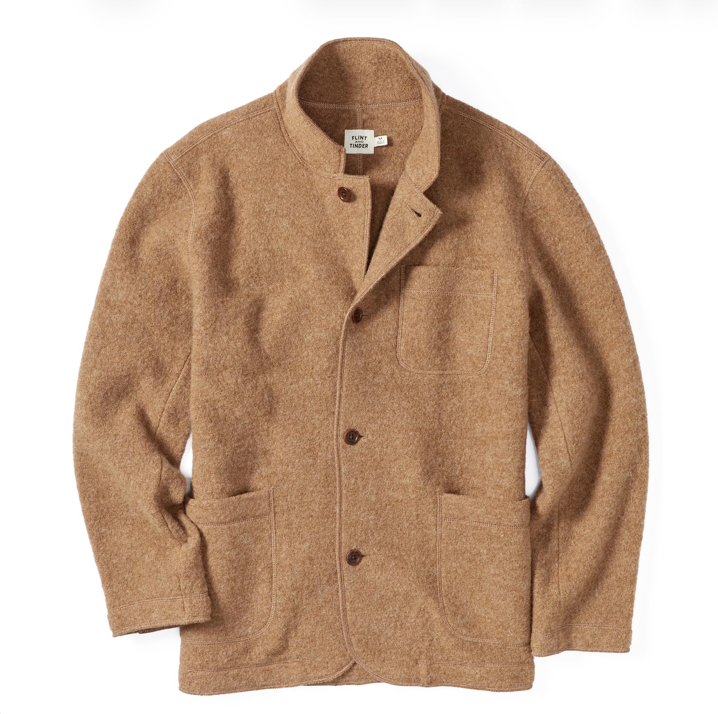 huckberry Flint and Tinder The Boiled Wool Chore Blazer, Mens Casual Sport Coat, Jacket-picture-16