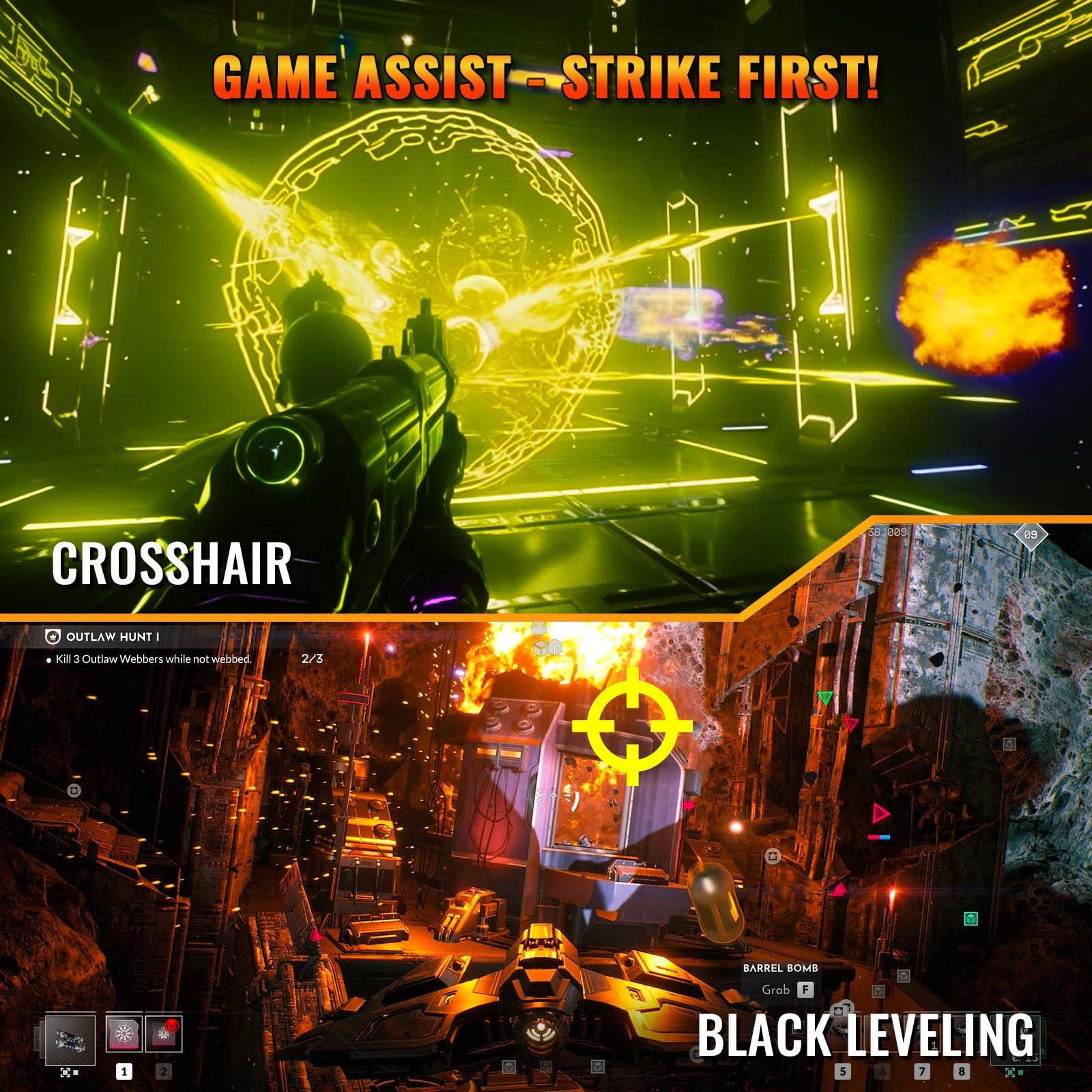 Minifire Monitor Gaming 27" FHD 165Hz, IPS, 1ms, Adaptive Sync, 100% sRGB,Mmonitor per computer da gioco, Schermo PC Anti-Flicker & Less Blue Light, 2xHDMI 2.0/1xDP 1.4 Port(MFG27F2 cavo HDMI inclusi)