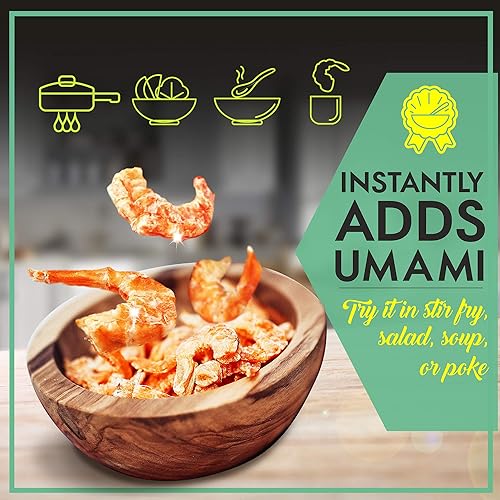 Vista 4 de Camarones secos de Louisiana, hechos frescos en los Estados Unidos (paquete de 6)