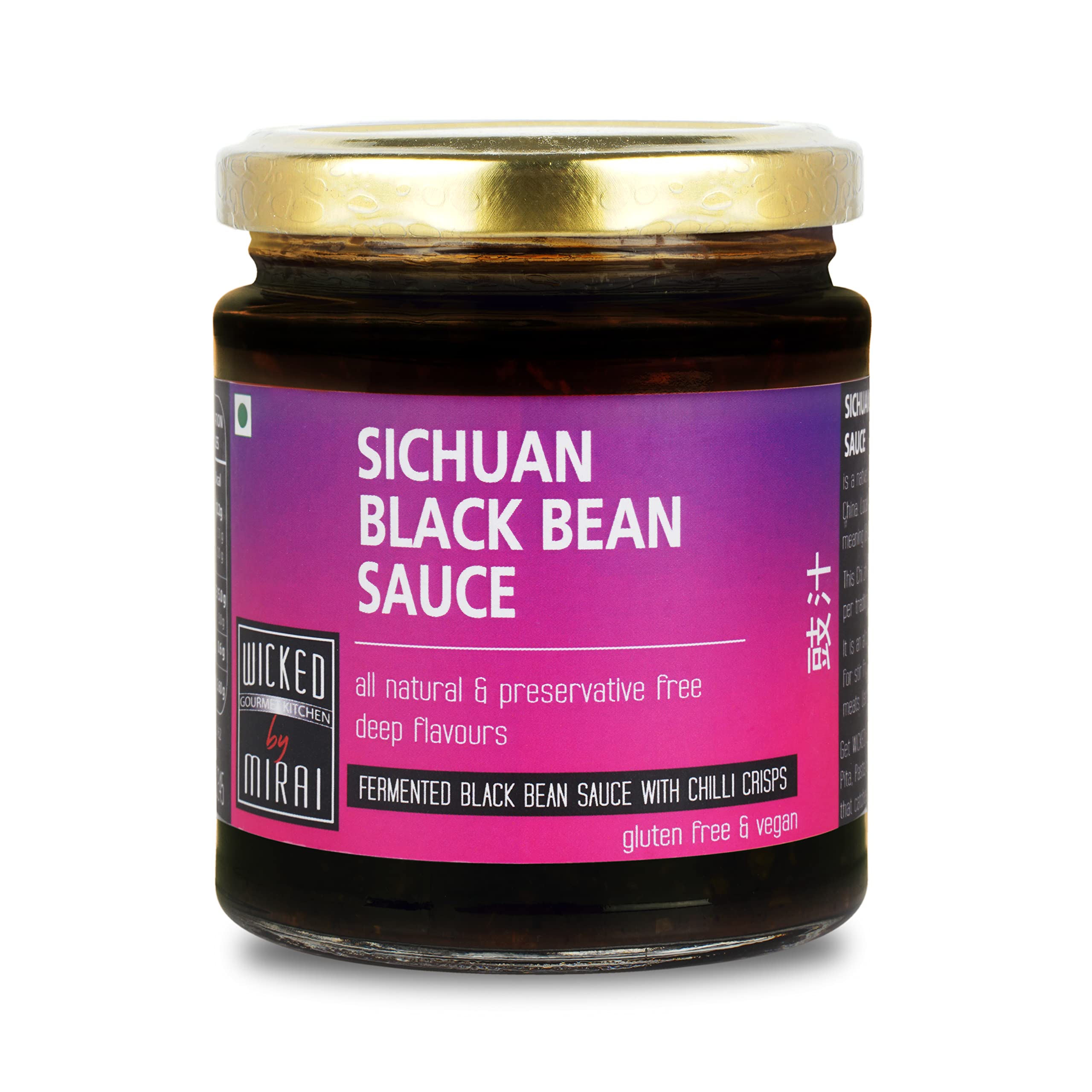 See full amazon price history chart for WICKED GOURMET KITCHEN by MIRAI Sichuan Black Bean Sauce I Pantry Essentials I Made with Fermented Black Beans I Dip/Spread/Stir-Fry I All Natural, Preservative Free, Vegan, Gluten Free 180g WICKED GOURMET KITCHEN by MIRAI Sichuan Black Bean Sauce I Pantry Essentials I Made with Fermented Black Beans I Dip/Spread/Stir-Fry I All Natural, Preservative Free, Vegan, Gluten Free 180g (B0BVLRS8P5) Amazon Price History, Amazon Price Tracker