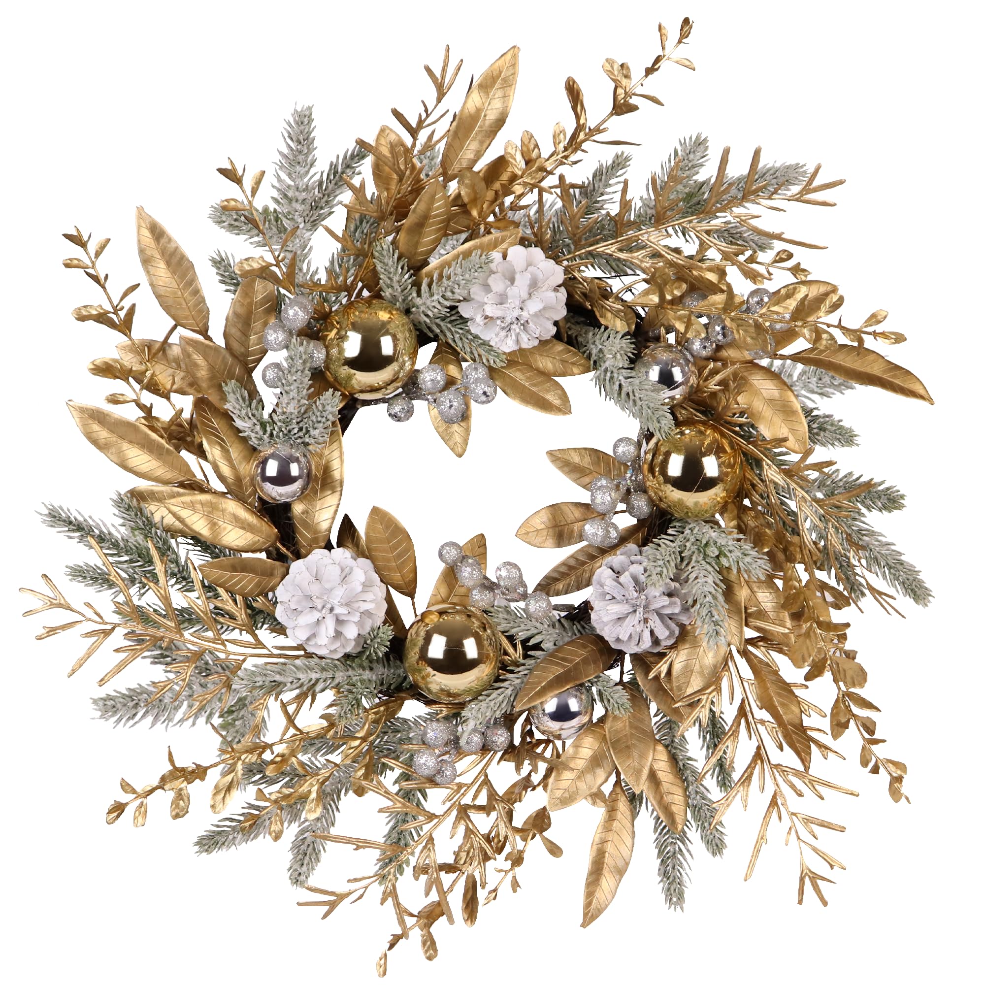 Zavothy Couronne de Noel 50 cm