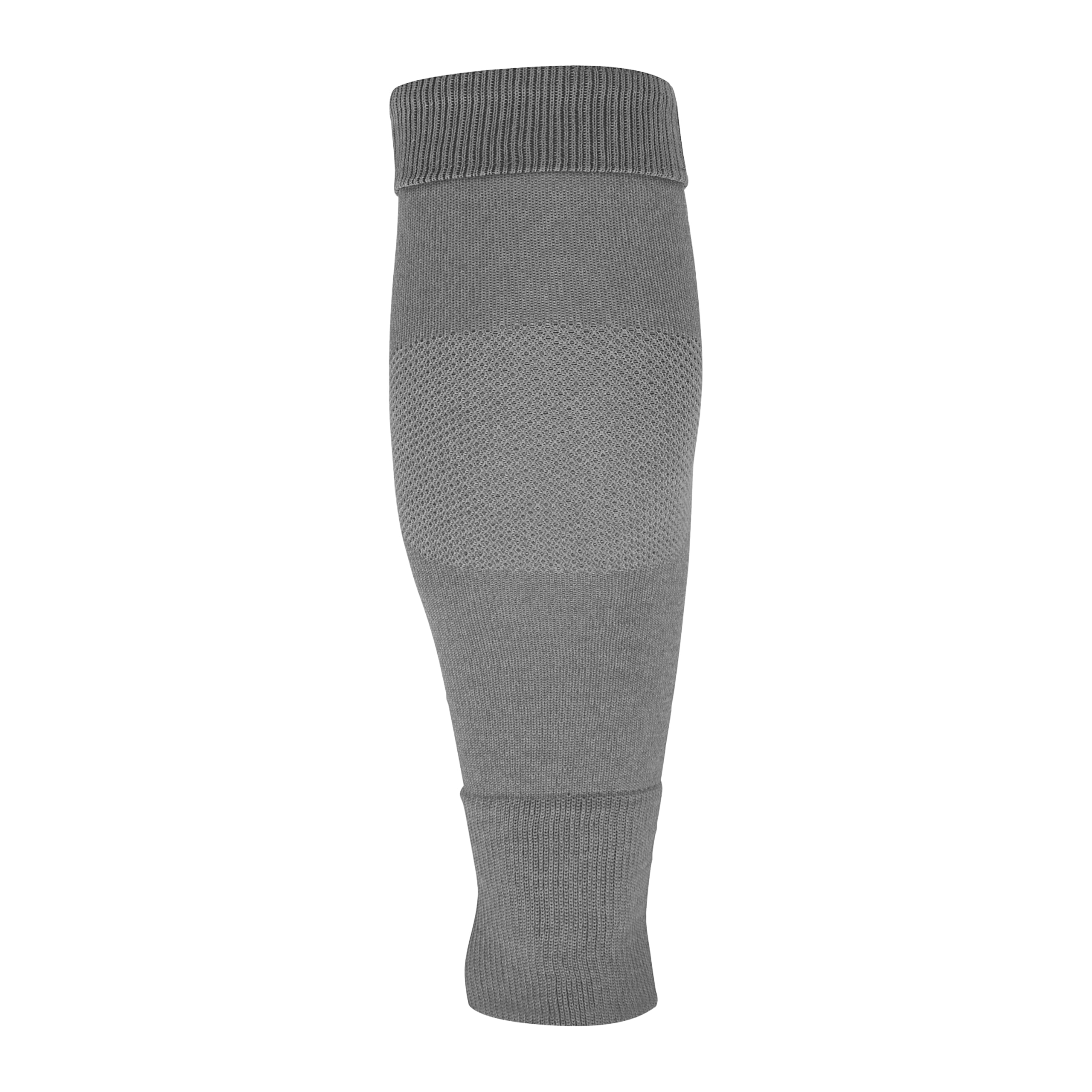 uhlsport Tube-it-Sleeve Football Socks for Men, Women and Children - Firm Hold, Maximum Stability of Shin Pads, Dark Grey Melange