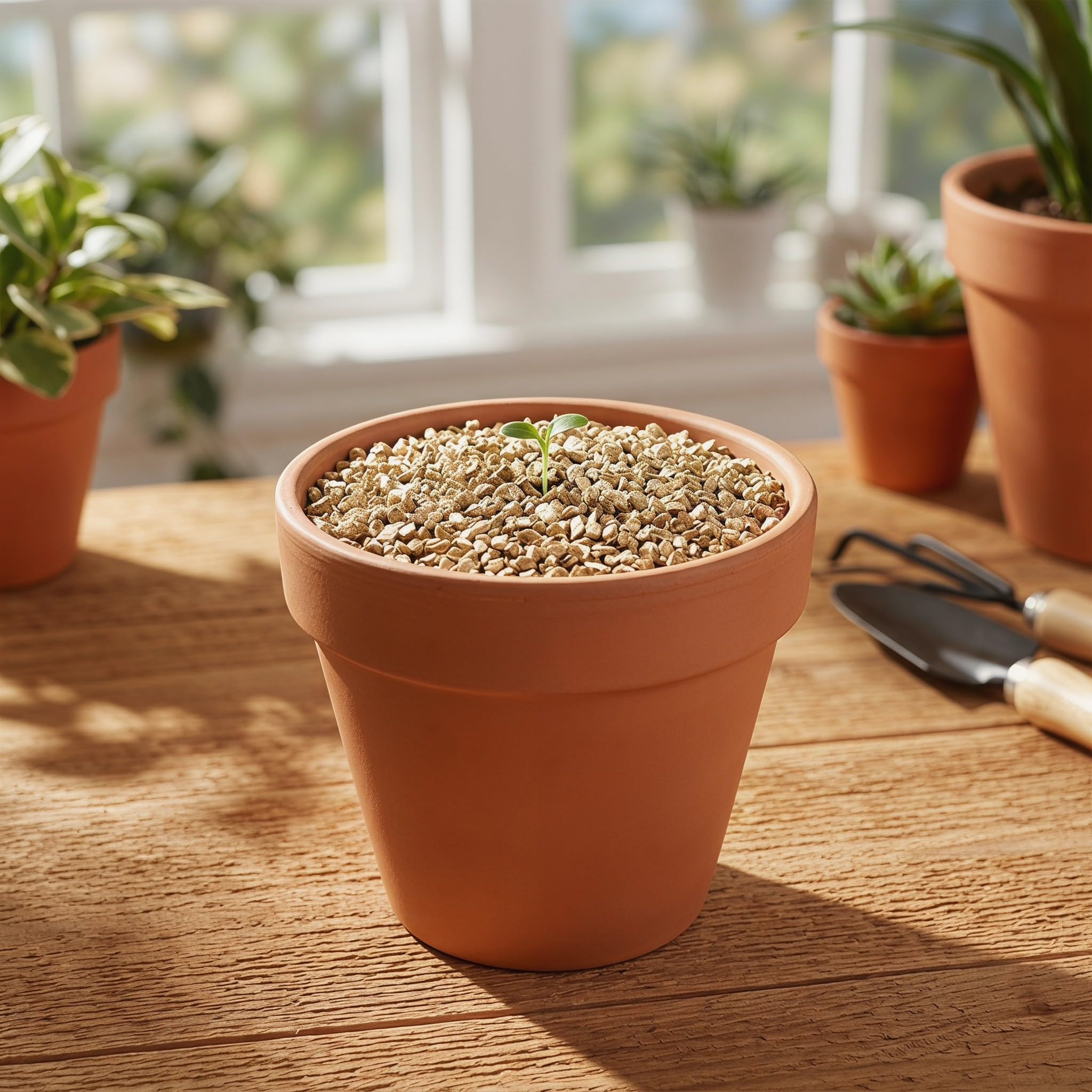 Kisangel 1 de Vermiculite pour Plantes d'intérieur – Vermiculite Fine 1-3 mm en Vrac 5 L – Améliore l'aération du Sol, la Germination et l'enracinement des boutures