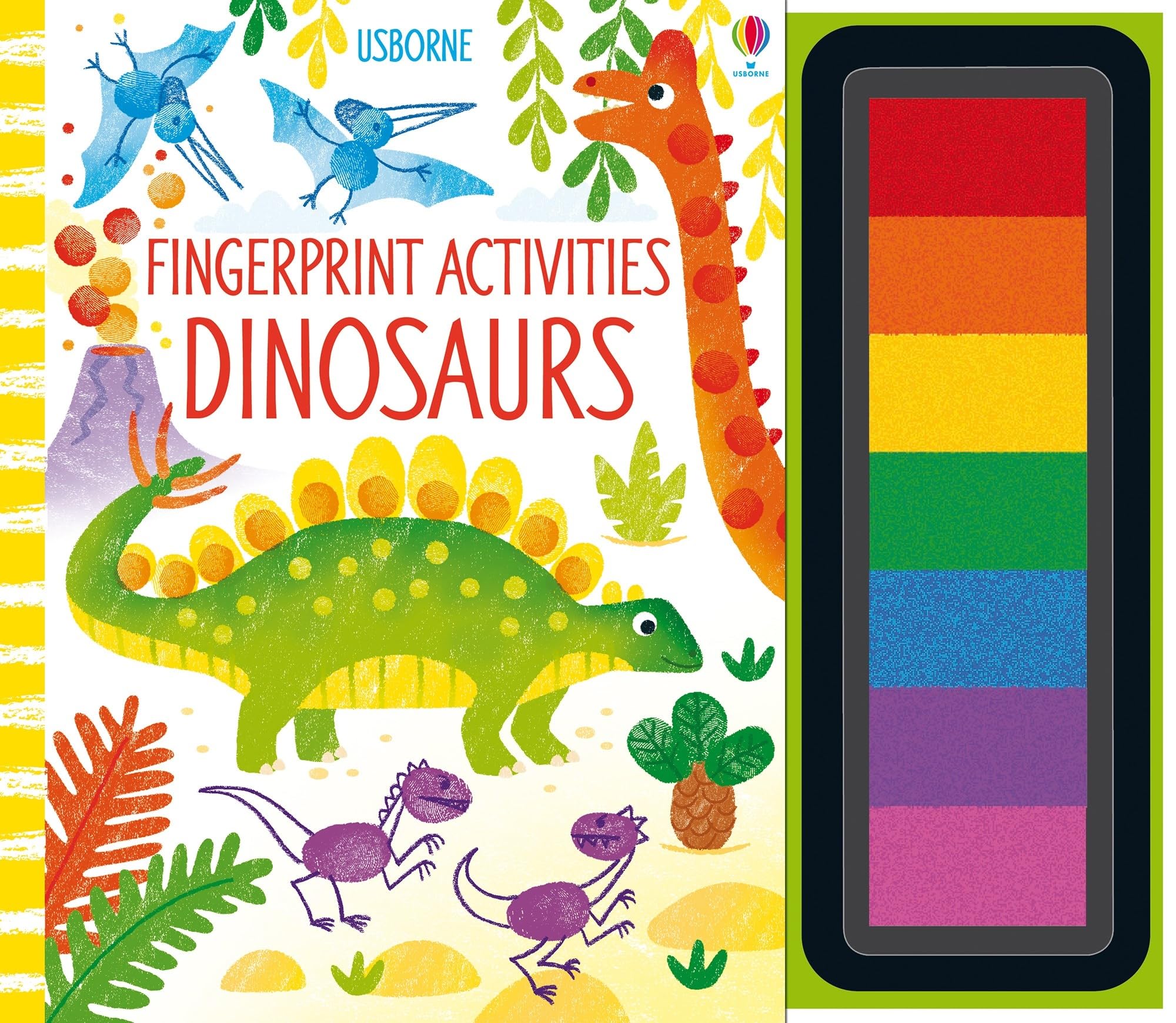 Fingerprint Activities Dinosaurs Spiral-bound – 3 October 2019