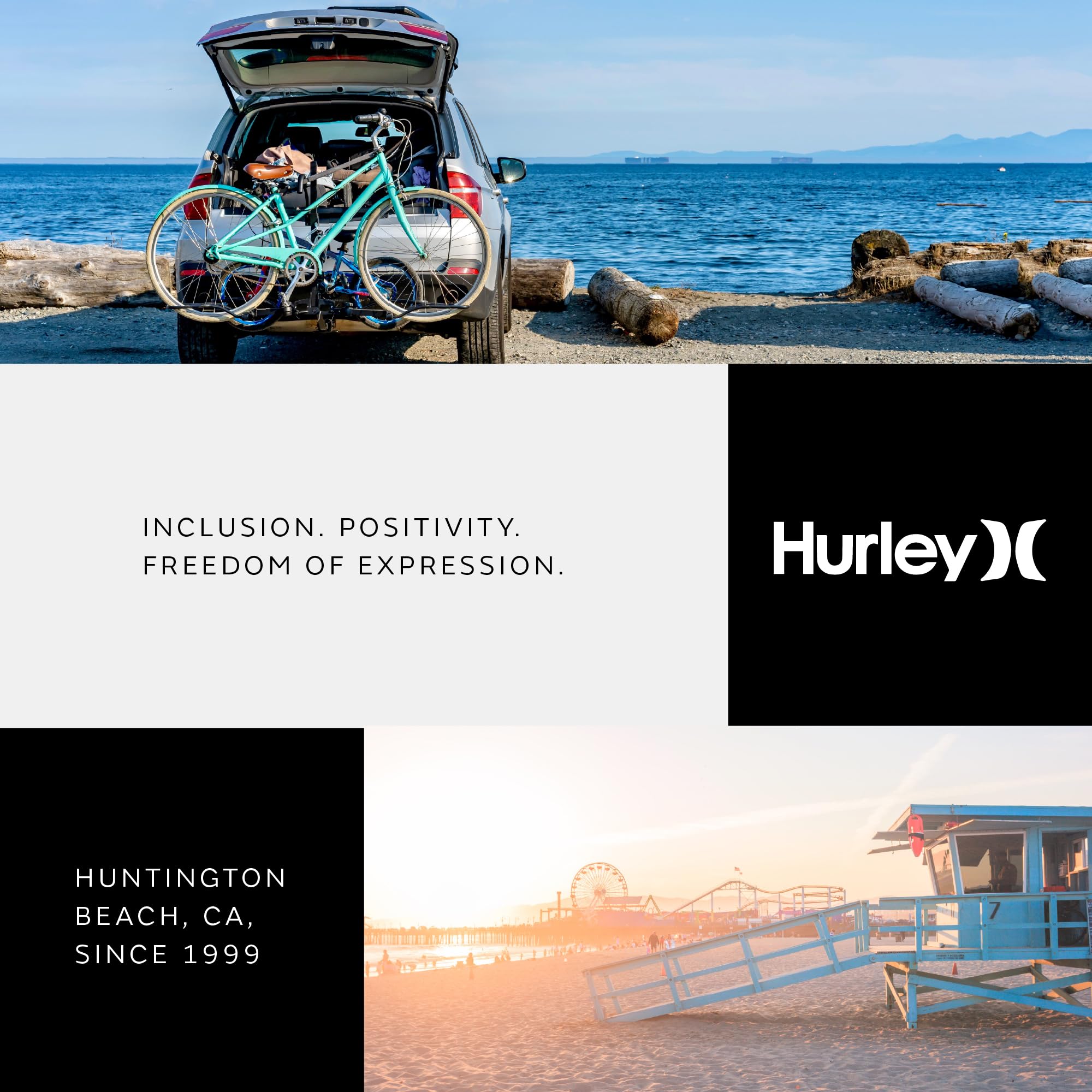 Hurley W Phantom Solid 2,5' Bds Bañador Mujer