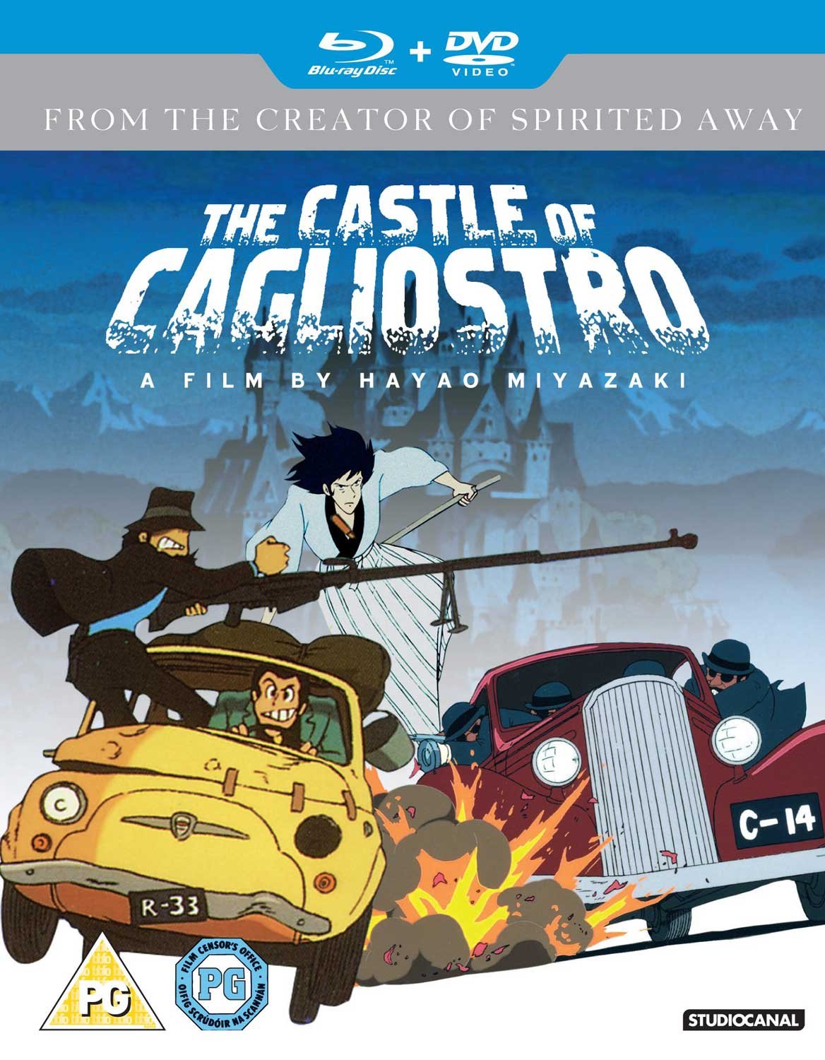 TOHO VIDEODISC　カリオストロの城　VHDディスク Amazon.com: Castle Of Cagliostro (Blu-ray + DVD) [1979]