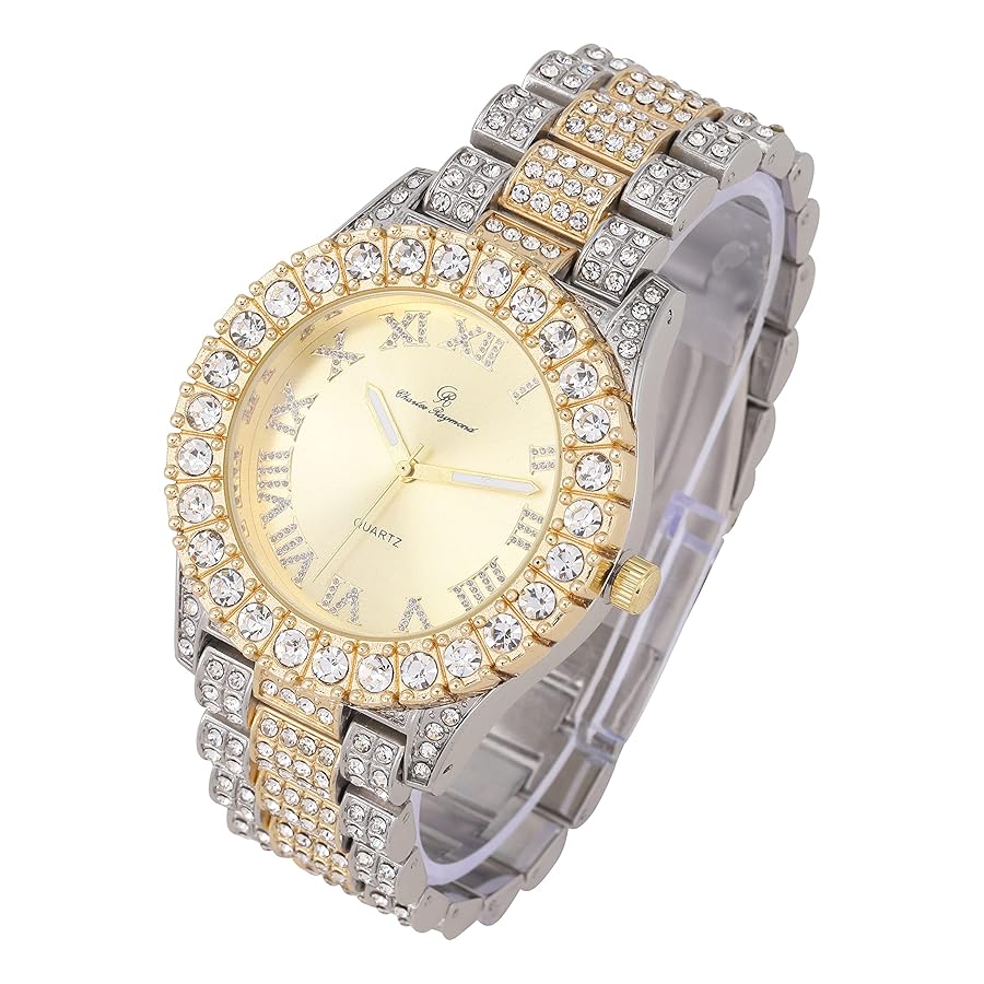 Amazon.co.jp: Charles Raymond メンズ シルバー ビッグロック