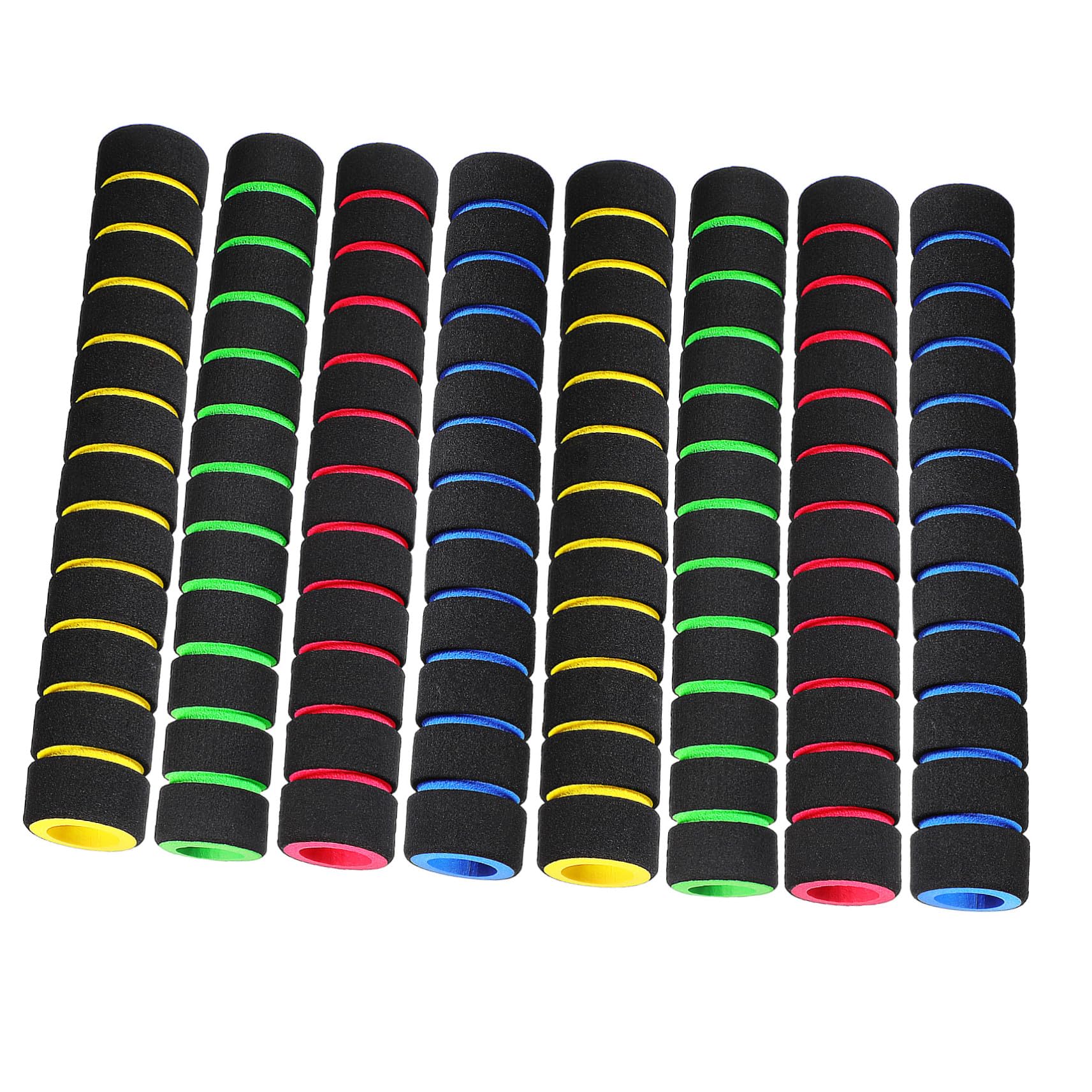 Didiseaon 4 Paires Poignées de Guidon Éponge Antidérapantes pour Vélo de Montagne Route et Trottinette Électrique Accessoires Confortables et Résistants Aux Intempéries Améliorant la