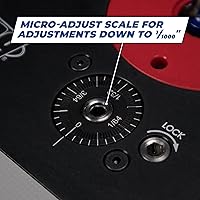 Vista 8 de Kreg PRS5000 Precision Router Lift - Router Table Lift System - Durable Router Plate Insert - Router Table Plate Insert - For Quick, Accurate