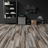 ATOPOSE Revêtement de sol en vinyle autocollant pour installation à faire soi-même, 36 planches aspect bois de 5,02 m², bloc de chêne, imperméable et résistant aux rayures, pour salle à manger, - 2