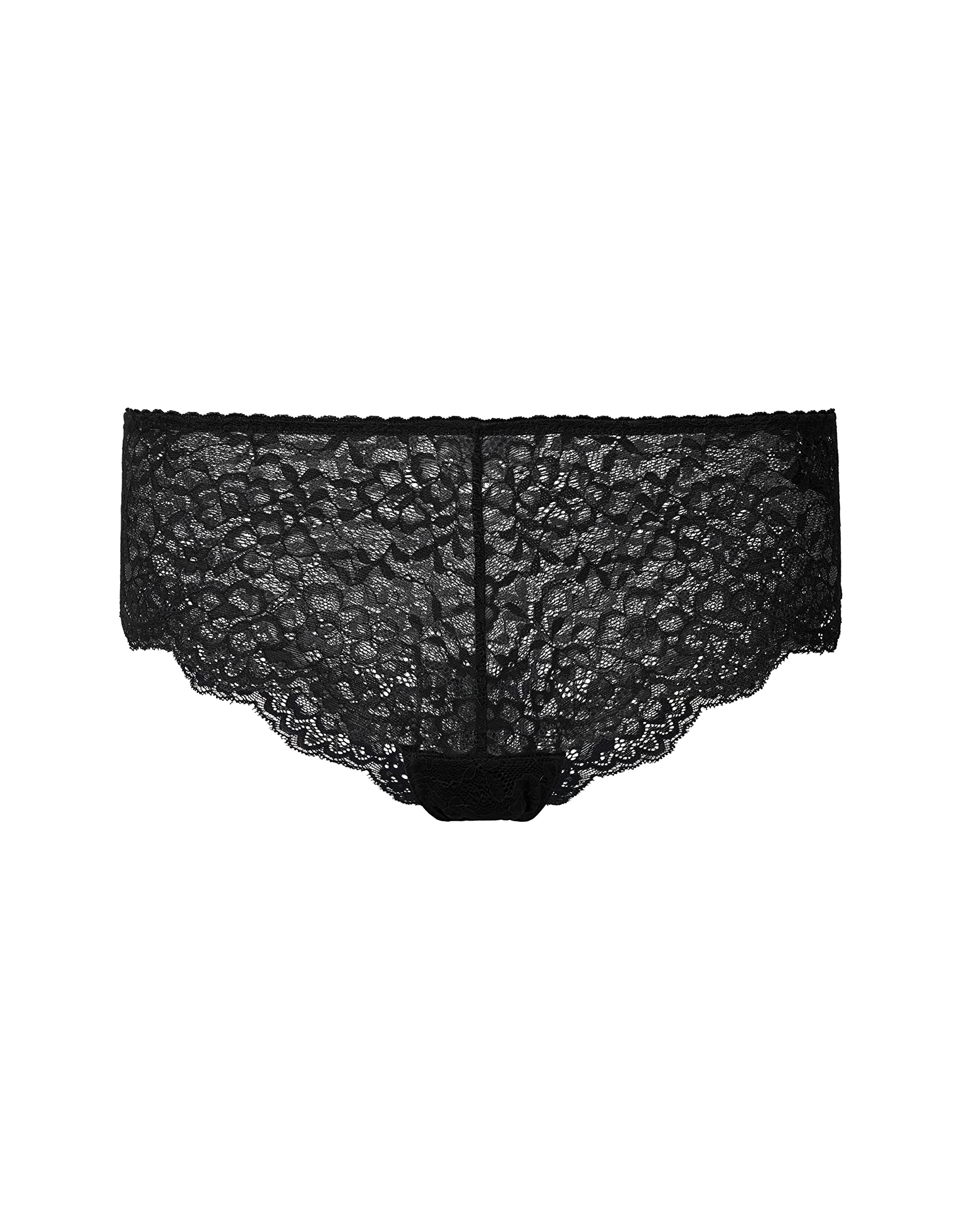 Snocks 3er Pack Hipster Full Lace - Damen Baumwolle Panties aus Spitze - Push-Up Unterhose Damen Slip