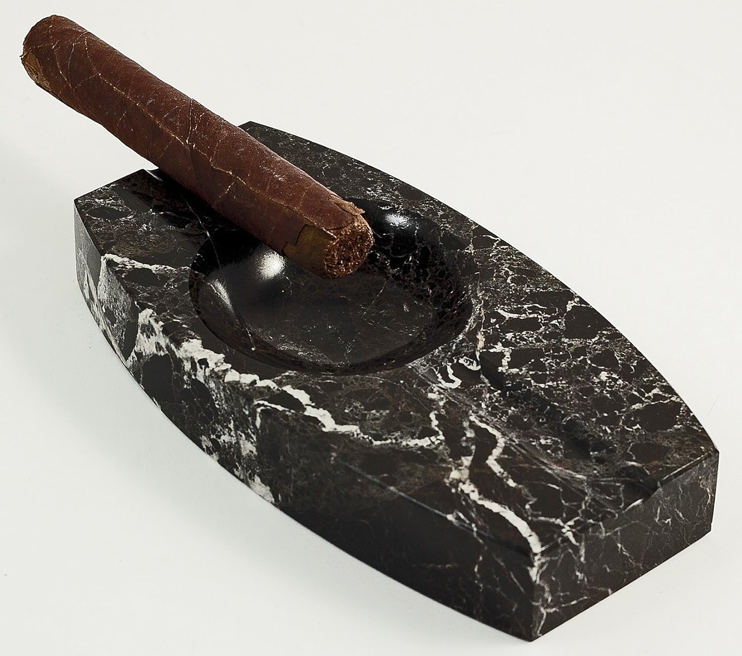 Ashtrays "Trinidad" Black Marble Ashtray Ash Tray Mens Gifts Buy