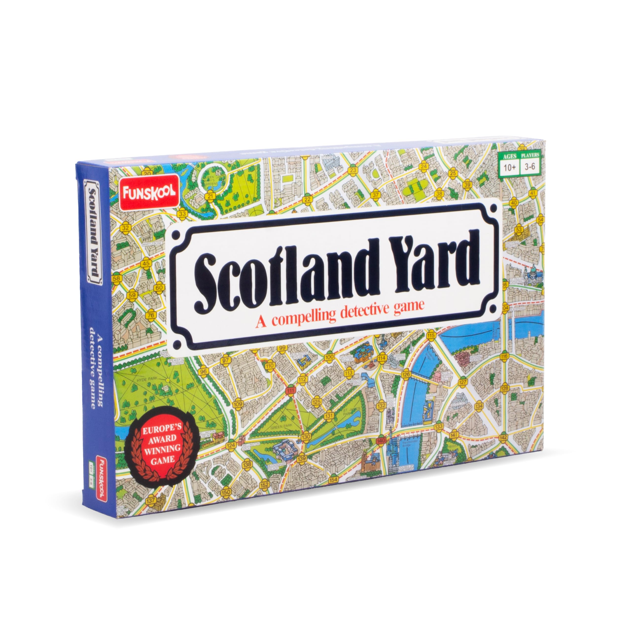 Funskool Scotland Yard, A Compelling Detective Game, Strategy Game, Board Game for kids, Adults, Educational, 3 to 6 Players, Family Fun, Activity Toy for Childrens, Gift Set for Kid, Ages 7+ Years-image-32
