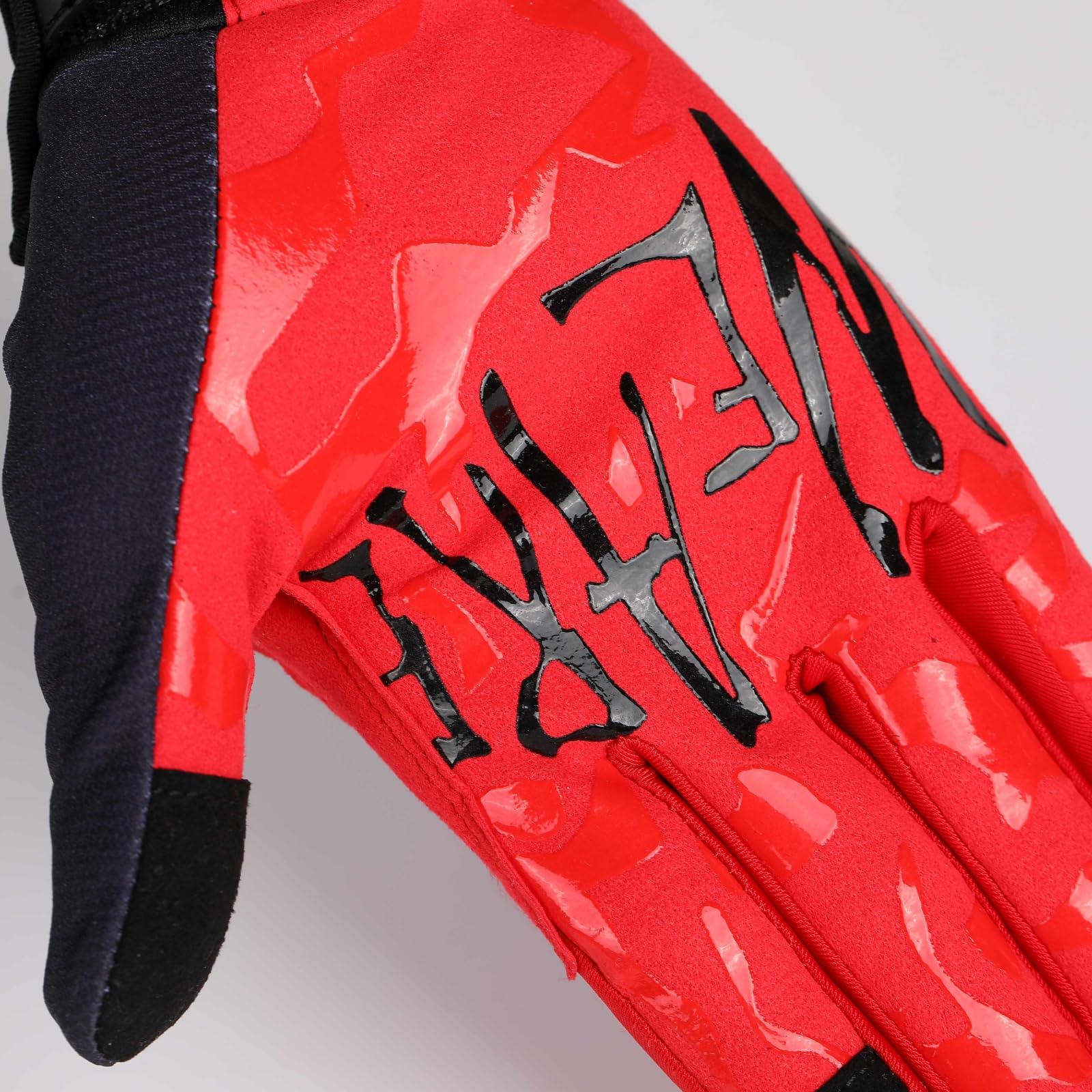 Rękawiczki rowerowe All-Season Gloves, Comfortable To Wear, Universal Downhill Motocross Long Finger -Red-L