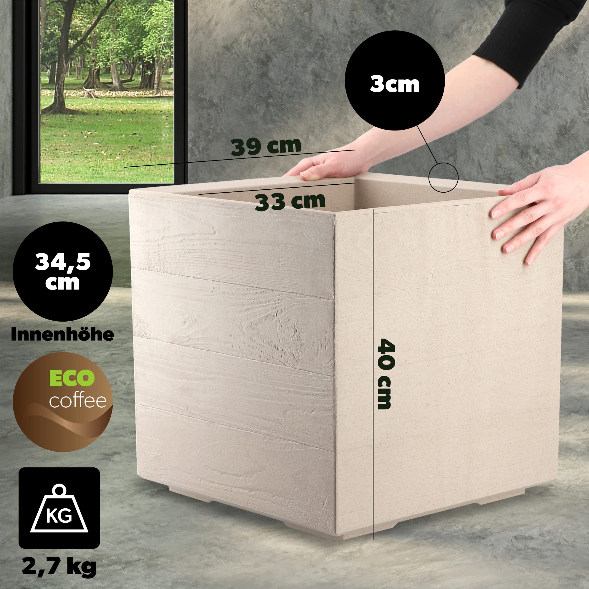 Support Pour Plantes - Hors Pot De Fleurs, Support De Pot En Métal Haut