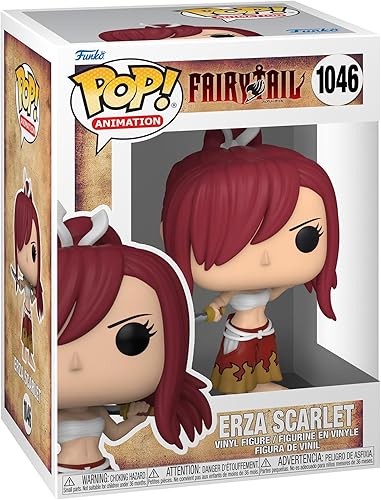 Funko Pop Animation: Fairy Tail - Erza Scarlet, Multicolor
