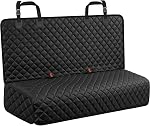URPOWER Housse de siège d'auto pour animaux de compagnie 100 % imperméable, Housse de hamac 600D robuste, résistante aux rayures, antidérapante, durable, Housses de siège arrière pour voitures, camions et VUS