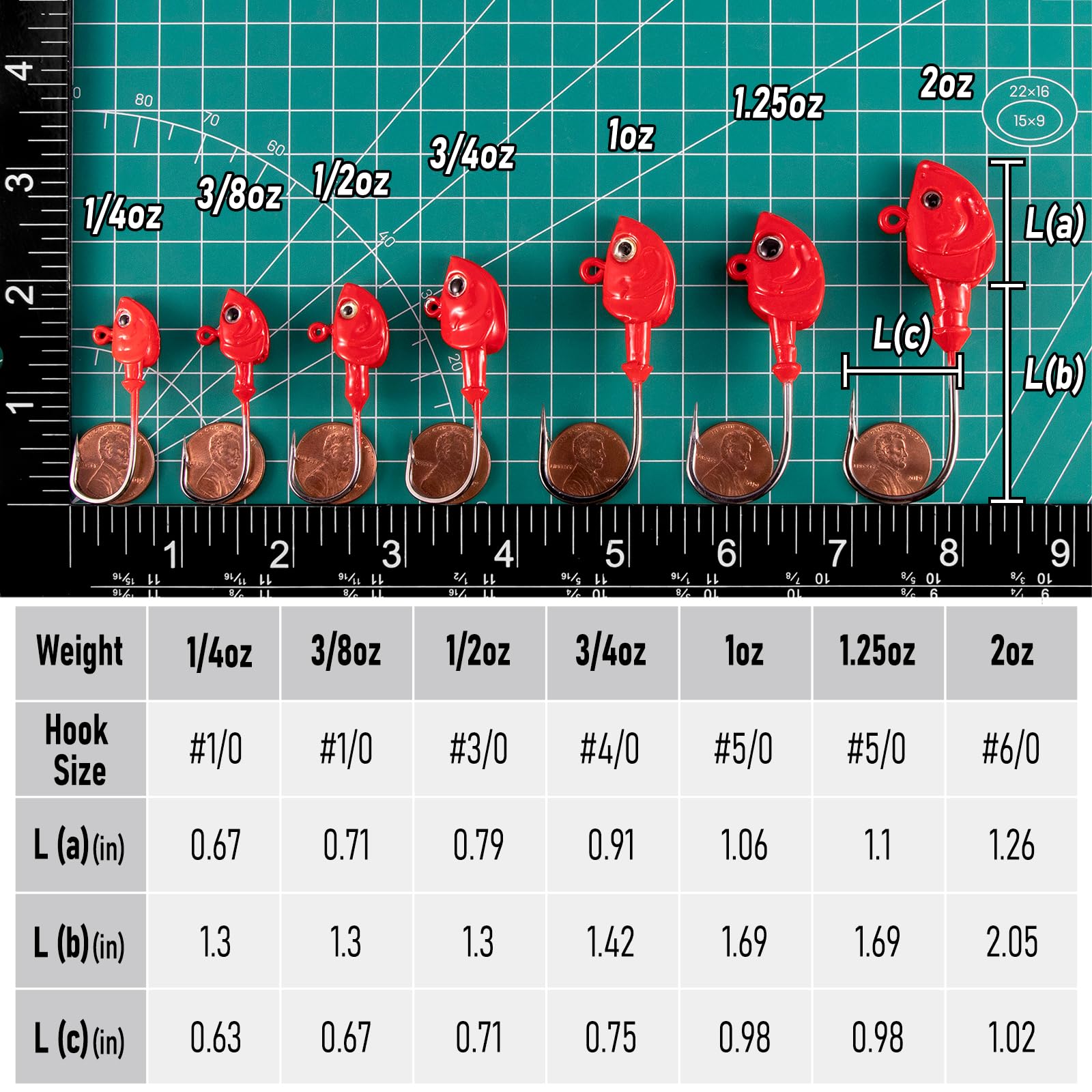 Dr.Fish 10 Cabezas plomadas para Pesca de Agua Salada, Ojos 3D, anzuelos de Acero de Alto Carbono, señuelo para Bar, Surf, Pesca, fletán, pompón, Bar