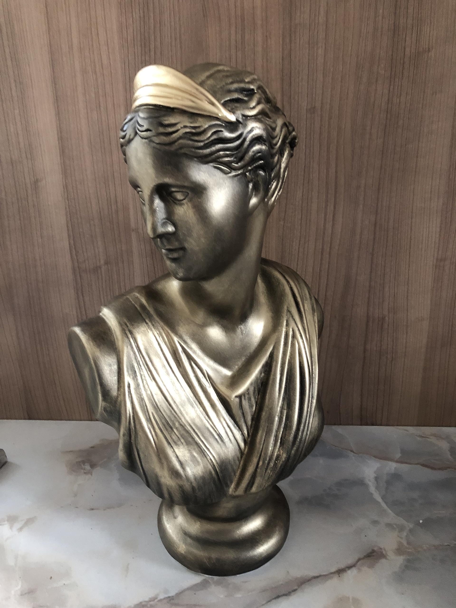 Schöne Büste Helena Skulptur H41 cm Shabby Antik Style Deko 110