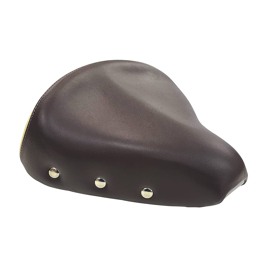 Amazon | ノグチ(NOGUCHI) 大型鋲付きテリーサドル ダーク