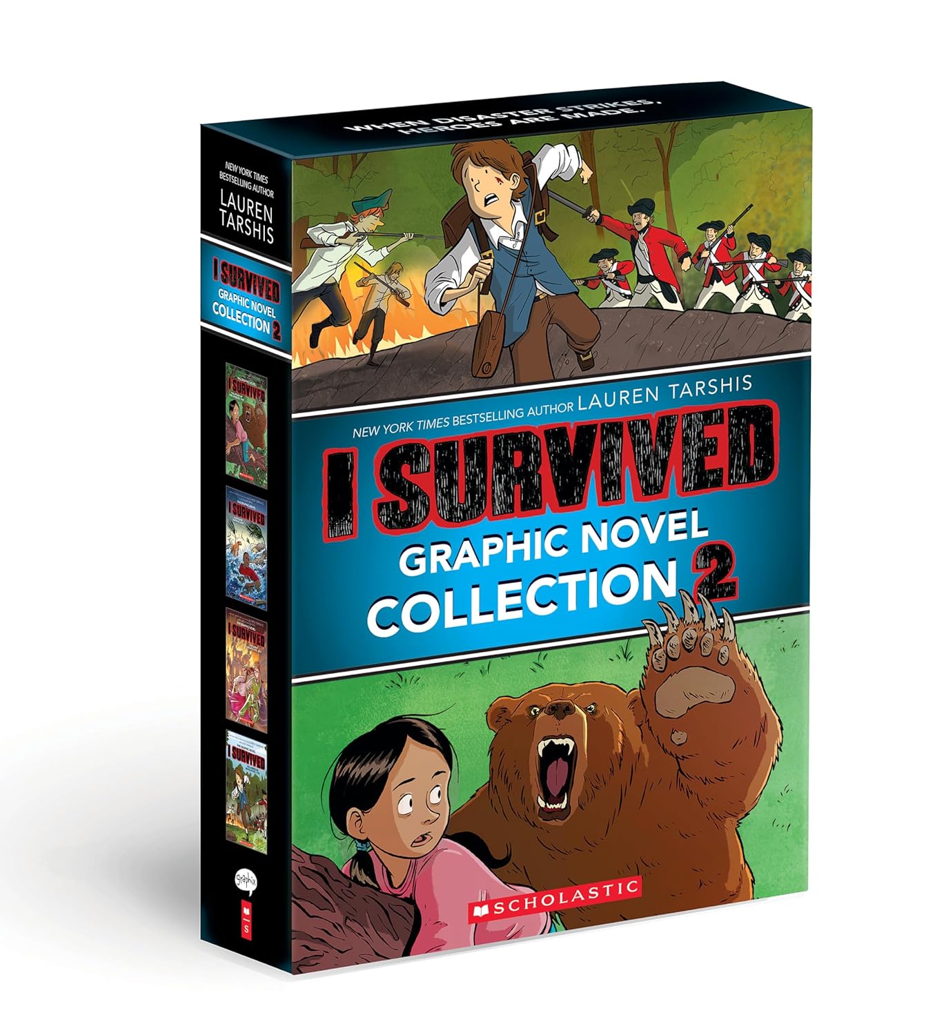 I Survived Graphic Novels #5-8 Box Set      Paperback – December 2, 2025