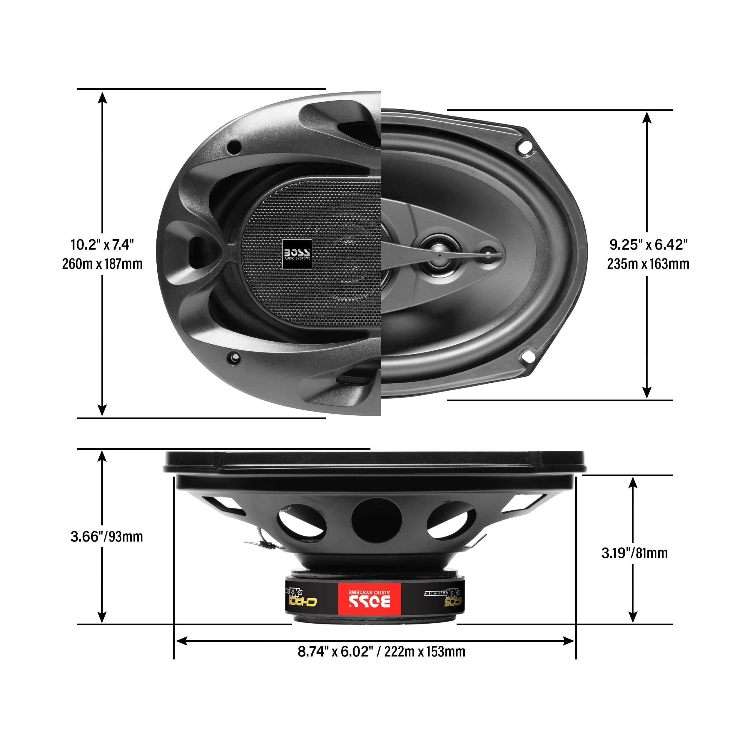 Amazon.com: BOSS Audio Systems CH6940B Chaos Exxtreme Series
