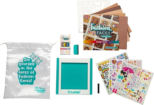 Miniatura 4 de PlayMonster Fashion Faces Artes y Manualidades para Edades de 6 a 11 años