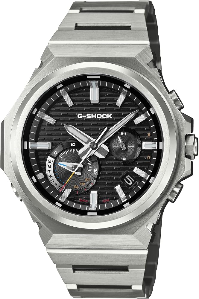 G-Shock 남성용 카시오 G-Steel GST-B1000 시리즈 블랙 다이얼 스테인리스 스틸 시계 GSTB1000D-1A — 사진 1