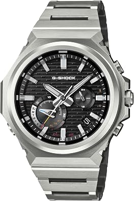 Casio Mens G-Shock G-Steel GST-B1000 Series Black Dial Stainless Steel Watch GSTB1000D-1A