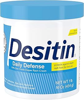 Best Desitin Daily Defense Baby Diaper Rash Cream with 13% Zinc Oxide, Barrier Cream to Treat, Relieve & Prevent Diaper Rash, Hypoallergenic, Dye-, Phthalate- & Paraben-Free, 16 oz Review 