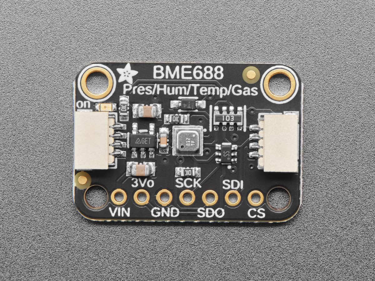 Adafruit BME688 Temperatur-, Feuchtigkeits-, Luftdruck- und Gassensor, STEMMA QT, 5046
