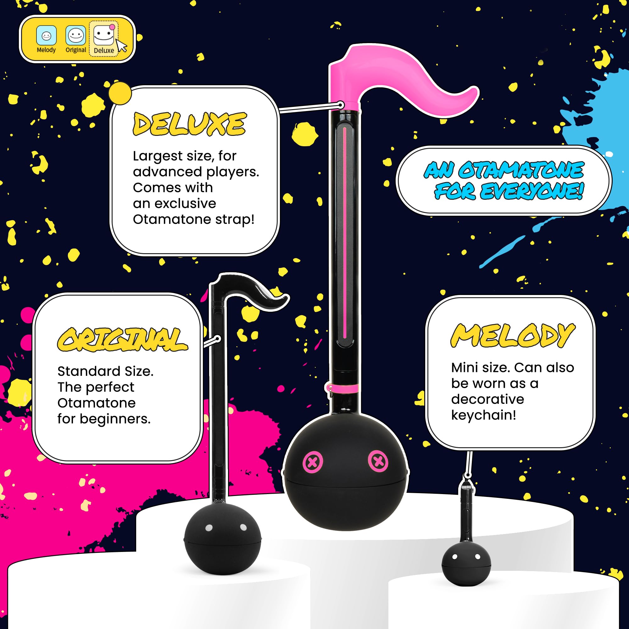 SixTONES - tomaya Amazon.com: Otamatone Deluxe Electronic Musical Instrument