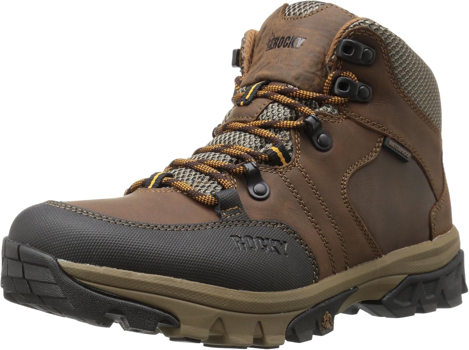 Rocky Men's RKS0300 Mid Calf Boot, Brown, 13 M US