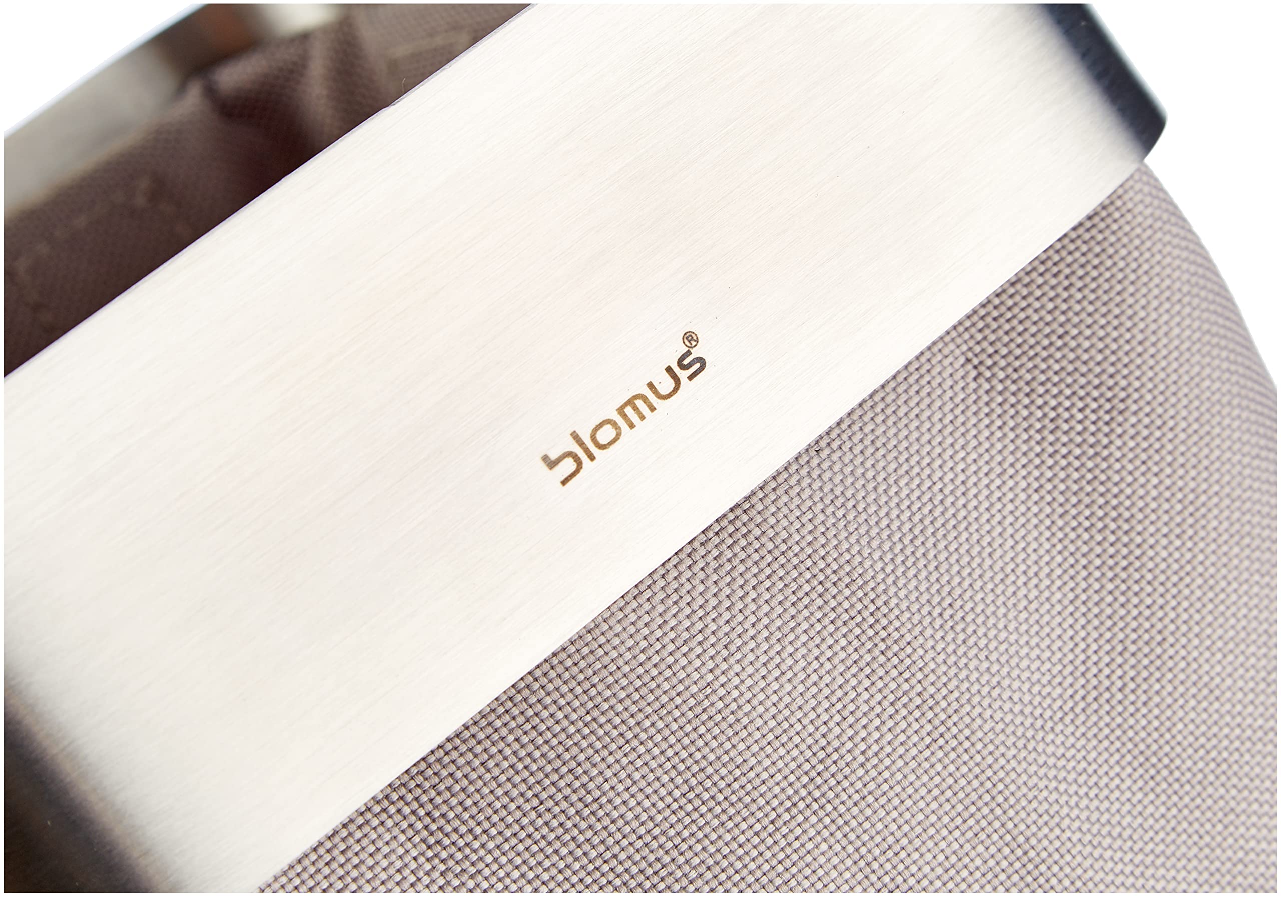 Blomus NEXIO Panier de douche amovible, à coller, à visser, blanc mat