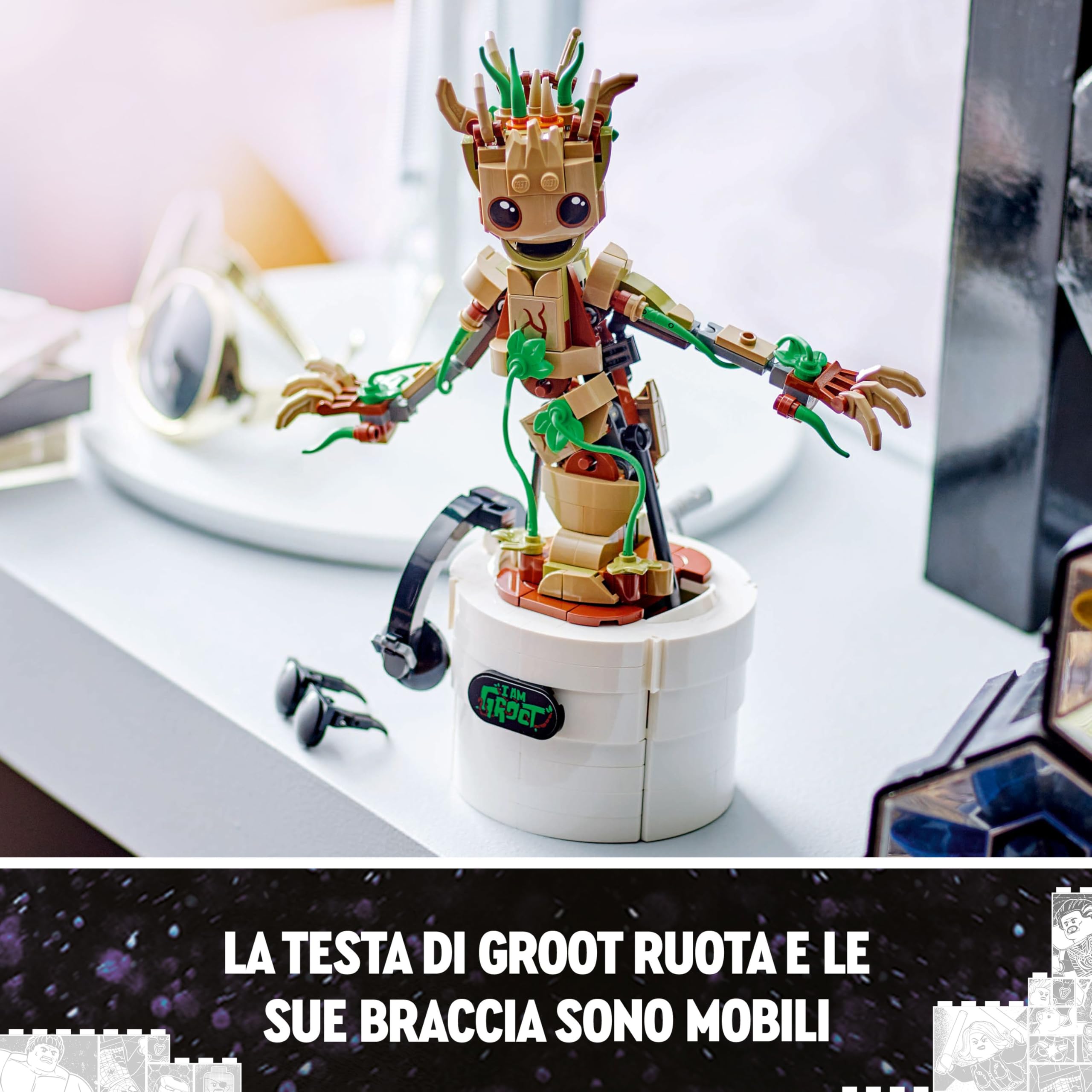 LEGO Marvel Groot ballerino 76297