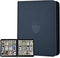 Vista 67 de Carpeta Mini de Tarjetas de 1 Bolsillo, Carpeta de Tarjetas Coleccionables de 80 Bolsillos, Álbum Pequeño Premium de Colección de Tarjetas