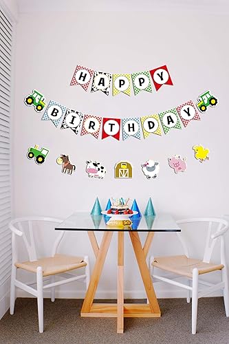 Miniatura 5 de Pancarta de fiesta para cachorros #2, Kit de día de granja