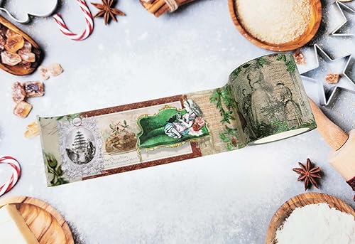 Serenity Fair Cinta Washi de Alicia en el País de las Maravillas (Navidad