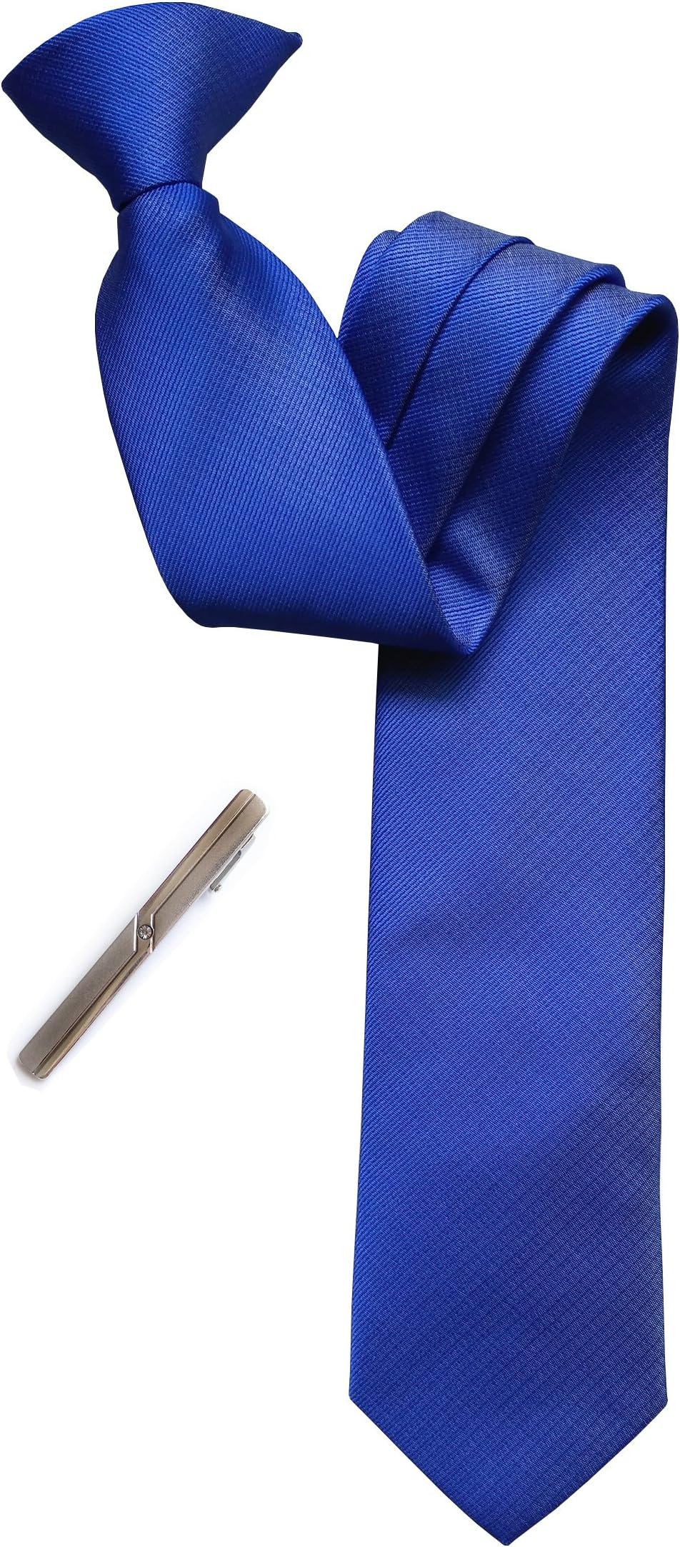 Simpowe Men's Clip On Tie 2.75 Inches