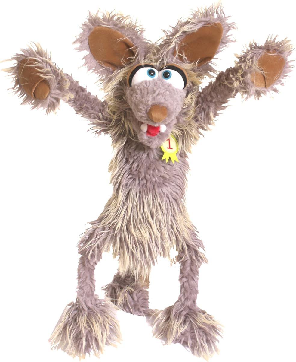 Living Puppets - Artie the Coyotte Large 27-Inch Plush Hand Puppet for Boys and Girls