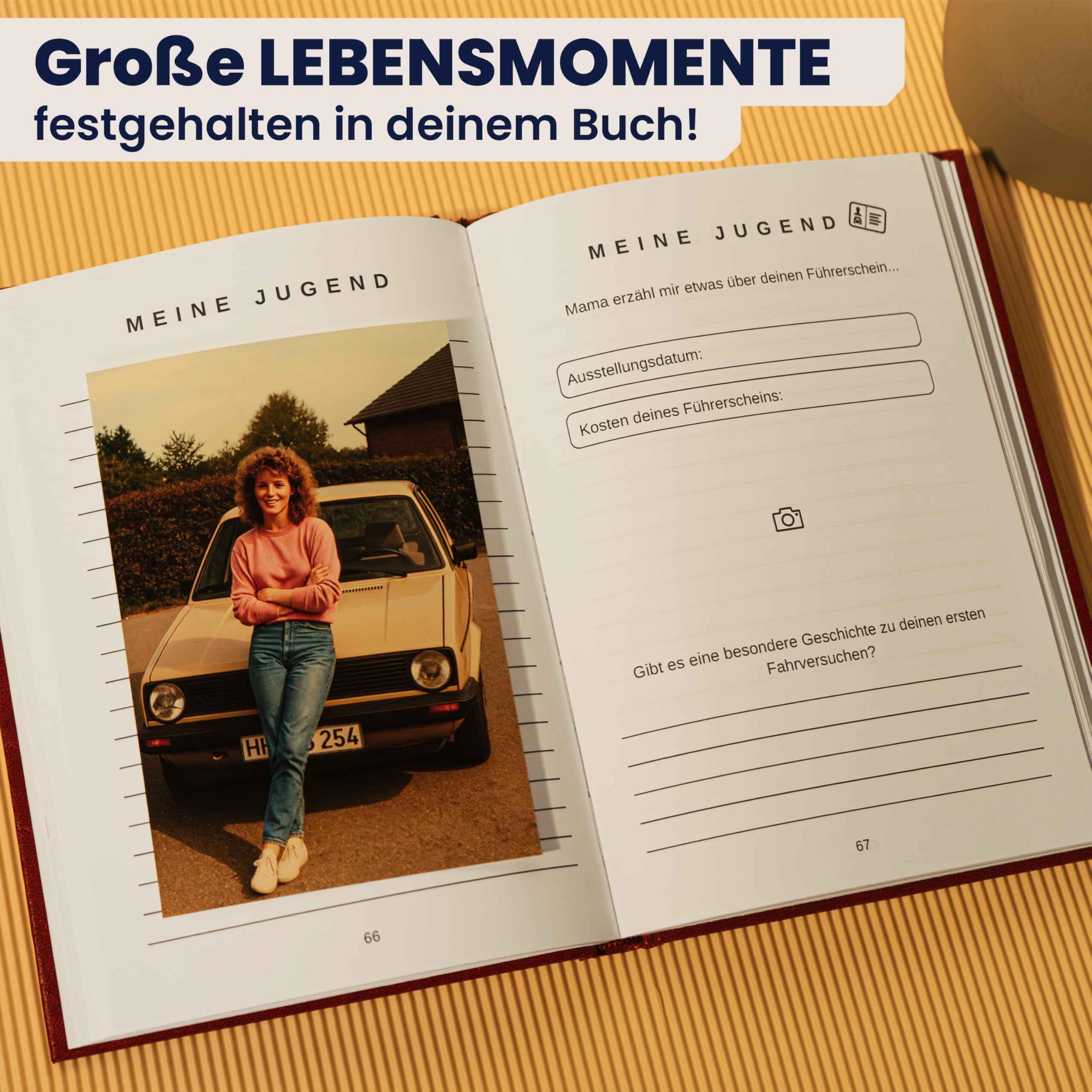 Mama, bitte erzähl mir deine Geschichte - Persönliches Erinnerungsbuch zum Ausfüllen | Mit Stammbaum & 250+ Fragen | Geschenk zum Geburtstag, Muttertag, Weihnachten | Hochwertig & edel