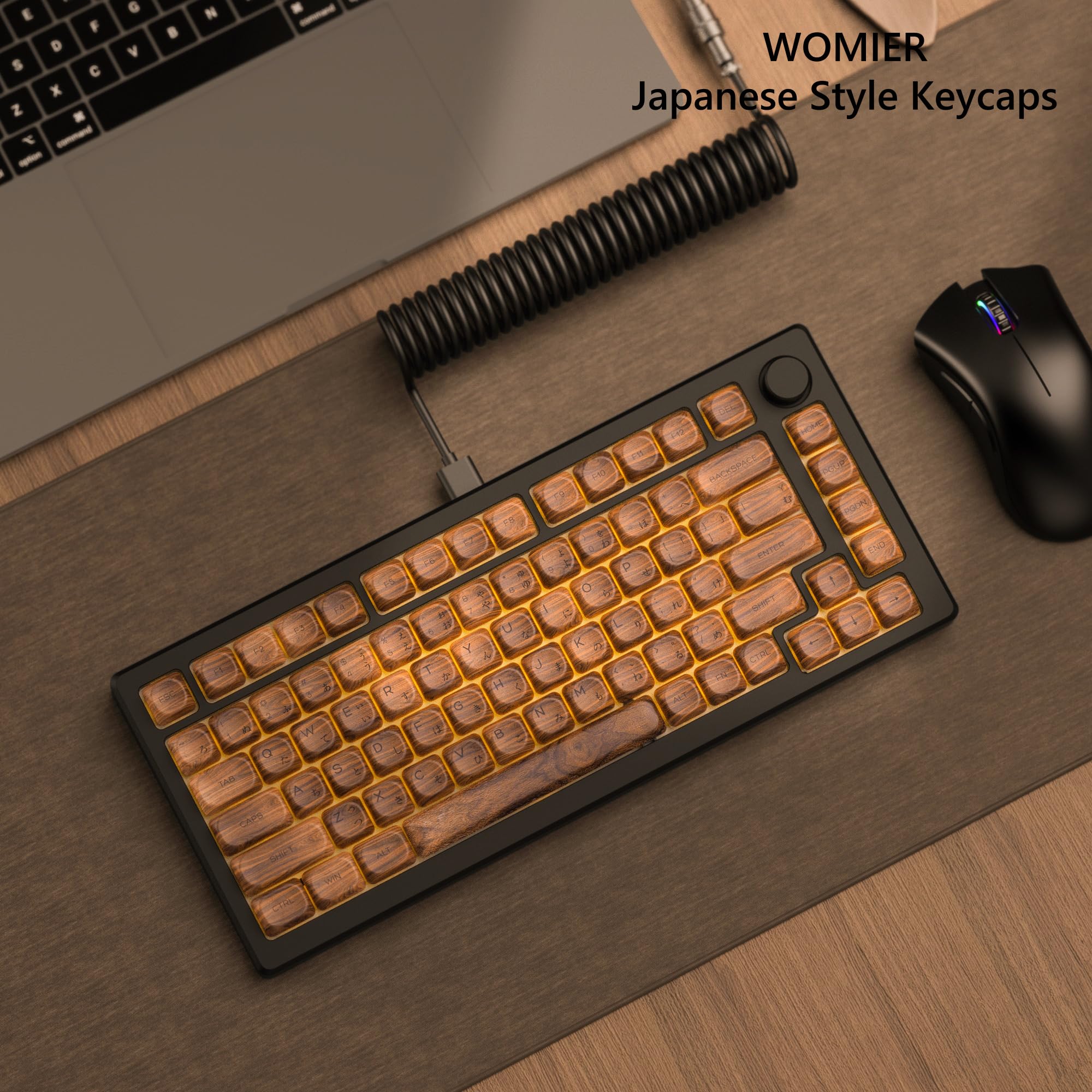 Amazon | Womier WD75 V2 ワイヤレス メカニカルキーボード, 75%英語