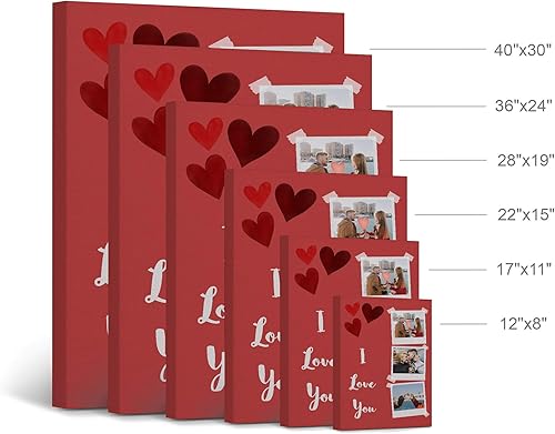 Vista 121 de Smile Art Design Imagen de collage de 3 imágenes, impresión en lienzo personalizada con tus fotos, impresiones fotográficas personalizadas, regalos