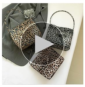 Amazon.com: Leopard Print Drawstring Bucket Bag Cheetah