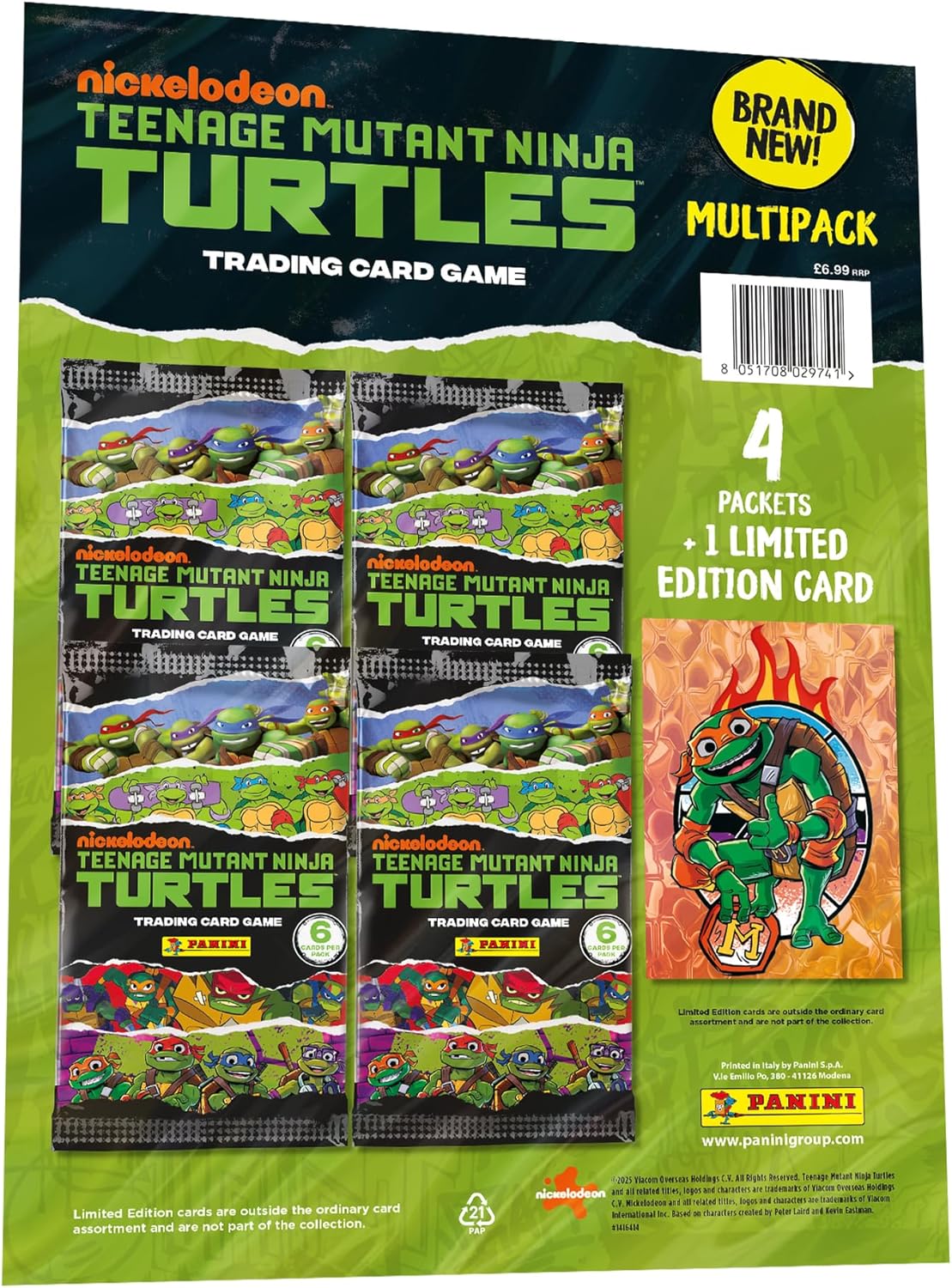 Teenage Mutant Ninja Turtles Trading Card Game - Multipack